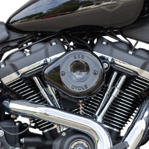 Mini Teardrop Stealth Air Cleaner Kit - Gloss Black