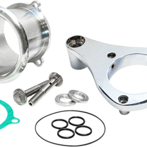 3" Velocity Stack with Backing Plate Kit - Chrome