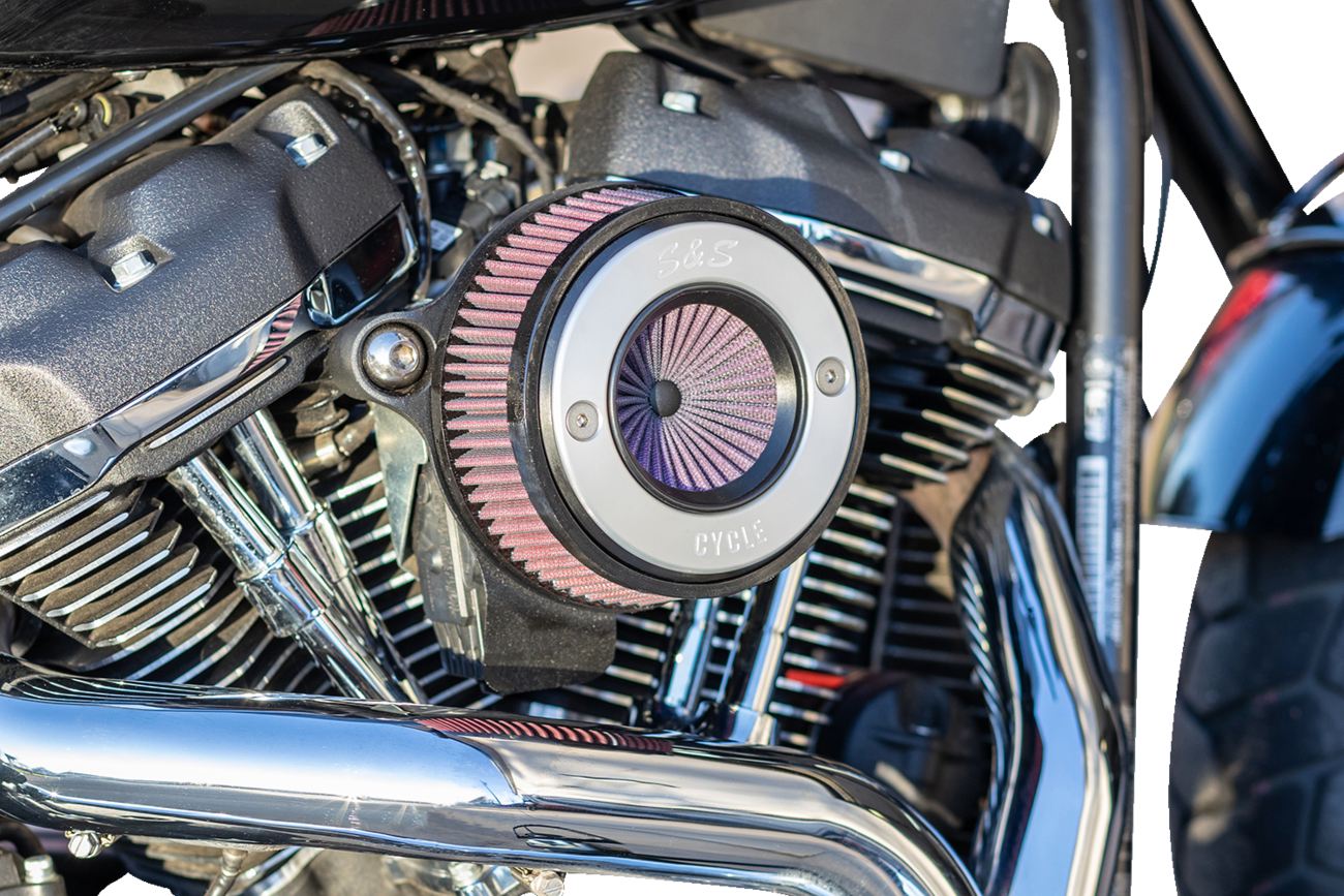 Air Stinger Stealth Air Cleaner Kit - Chrome Ring - Image 7