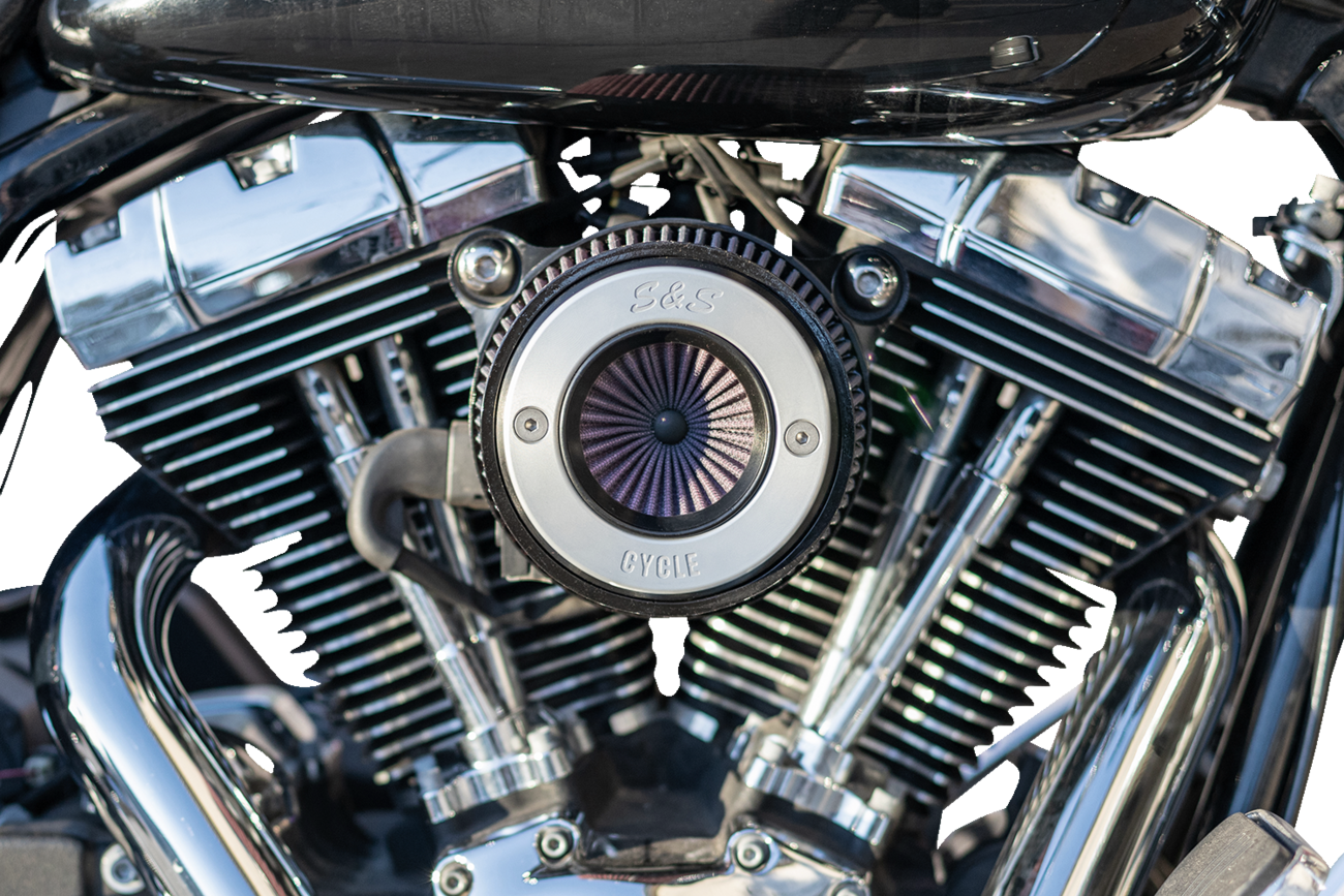 Air Stinger Stealth Air Cleaner Kit - Chrome Ring - Image 3