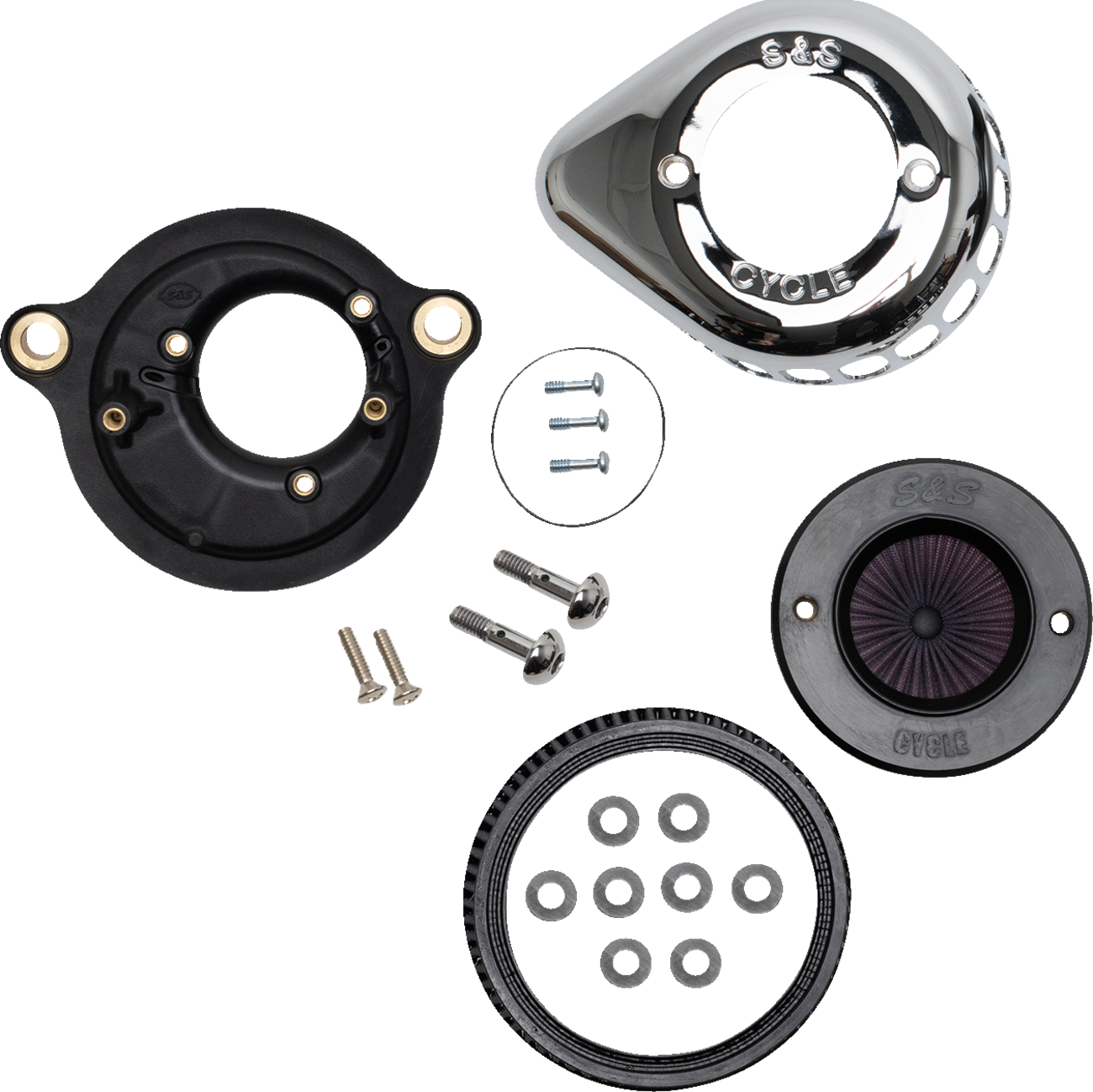Air Stinger Stealth Air Cleaner Kit - Chrome - Image 4