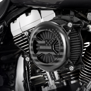 VO2 America Air Cleaner - Black - Twin Cam