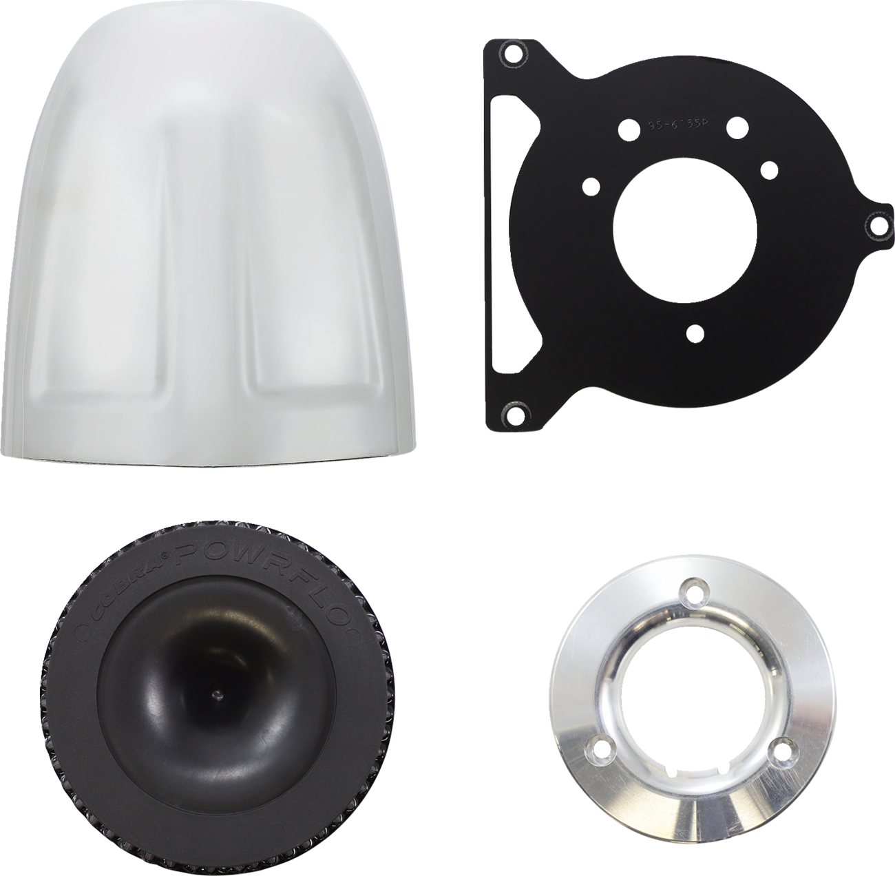PowrFlo Air Intake Kit - Chrome - Image 3