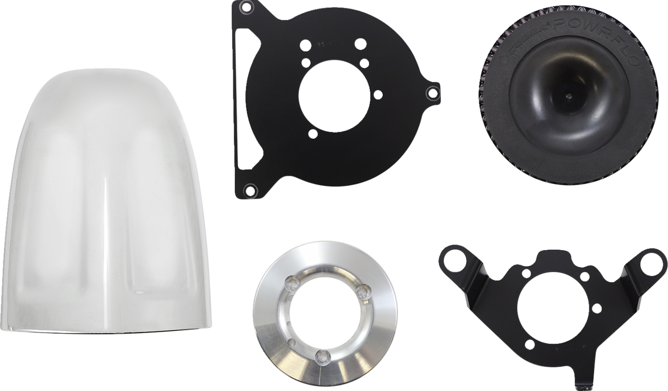 PowrFlo Air Intake Kit - Chrome - Image 2