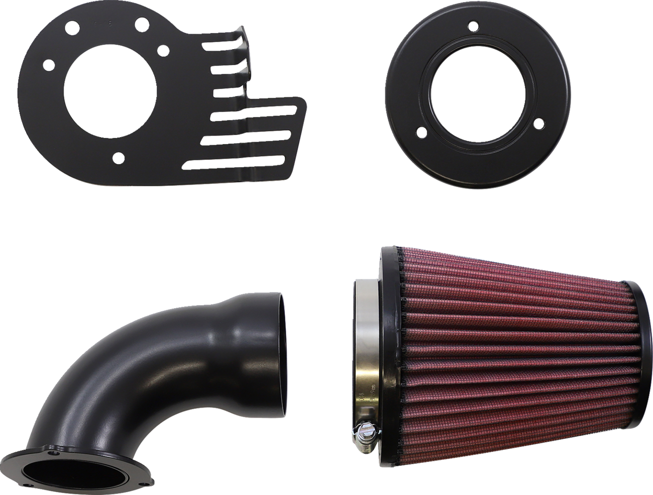 Cone Air Intake - Black - Touring/Trike - Image 2