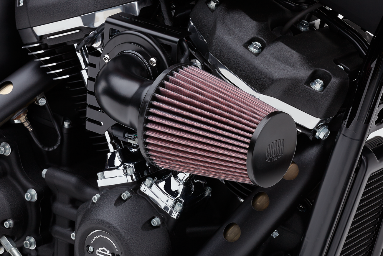 Cone Air Intake - Black - Touring/Trike