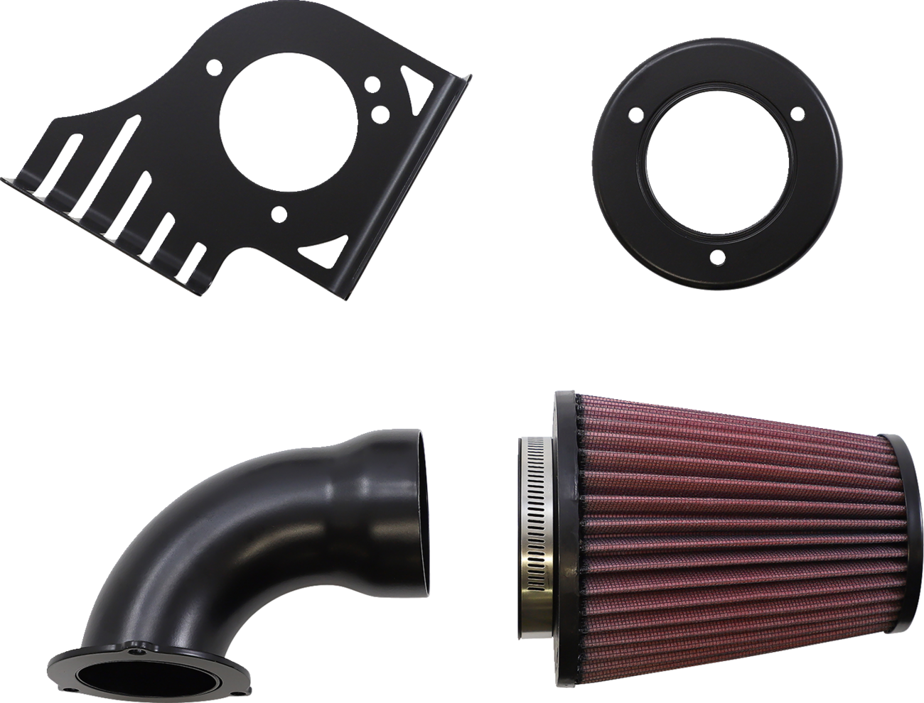 Cone Air Intake - Black - Touring/Trike - Image 2