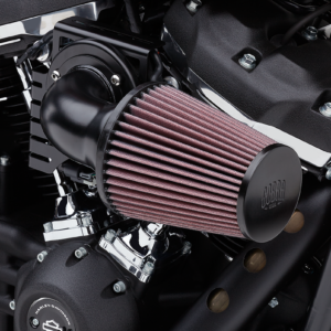 Cone Air Intake - Black - Twin Cam