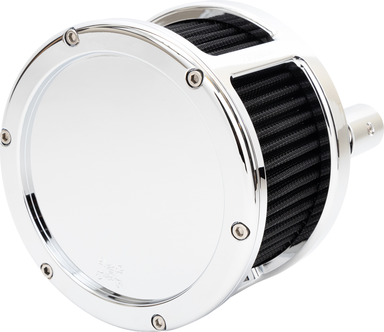 BA Race Series Air Cleaner Kit - Chrome - Black Filter