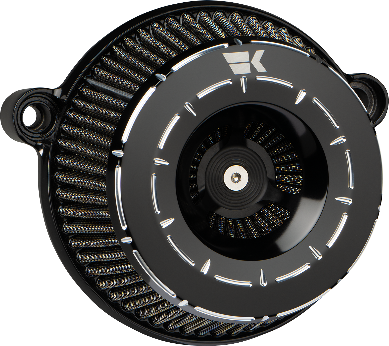 Instigator Air Cleaner - Tracer - Black - Twin Cam