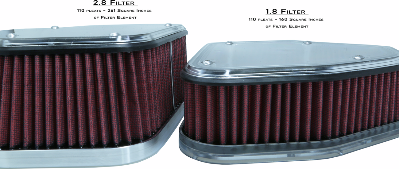 Boom Box Air Cleaner Kit - Clear Cover