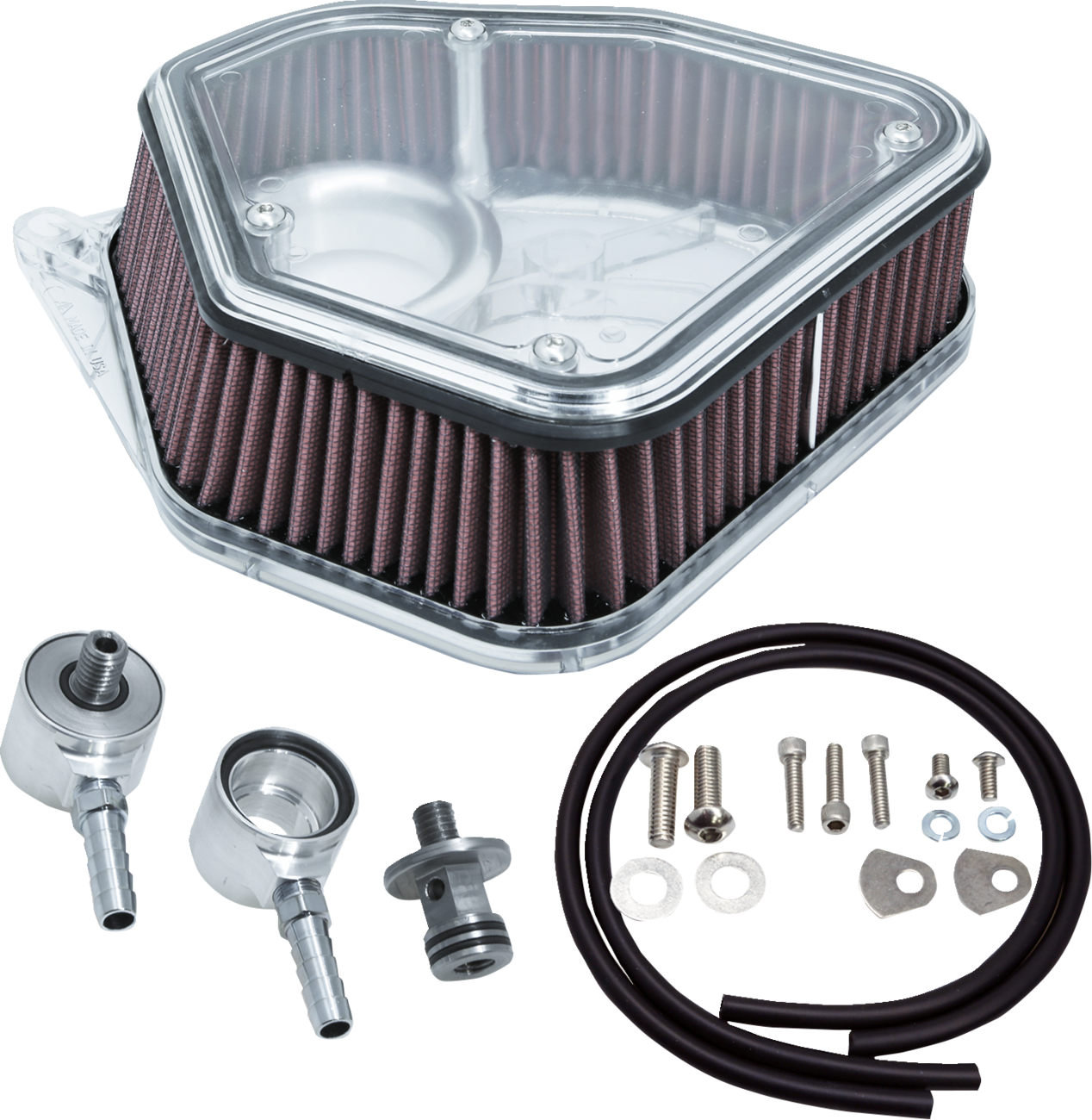 Boom Box Air Cleaner Kit - Clear Cover - Image 2