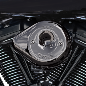 Stealth Teardrop Air Cleaner - M8 - Lava Chrome