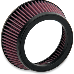 Replacement Air Filter - Red - LA Choppers/Affliction Air Cleaners - Dyna/Softail/Touring/Trike