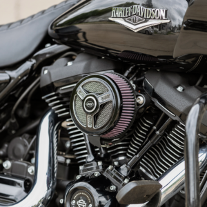 Air Cleaner Cover - Triple-Spoke - Black