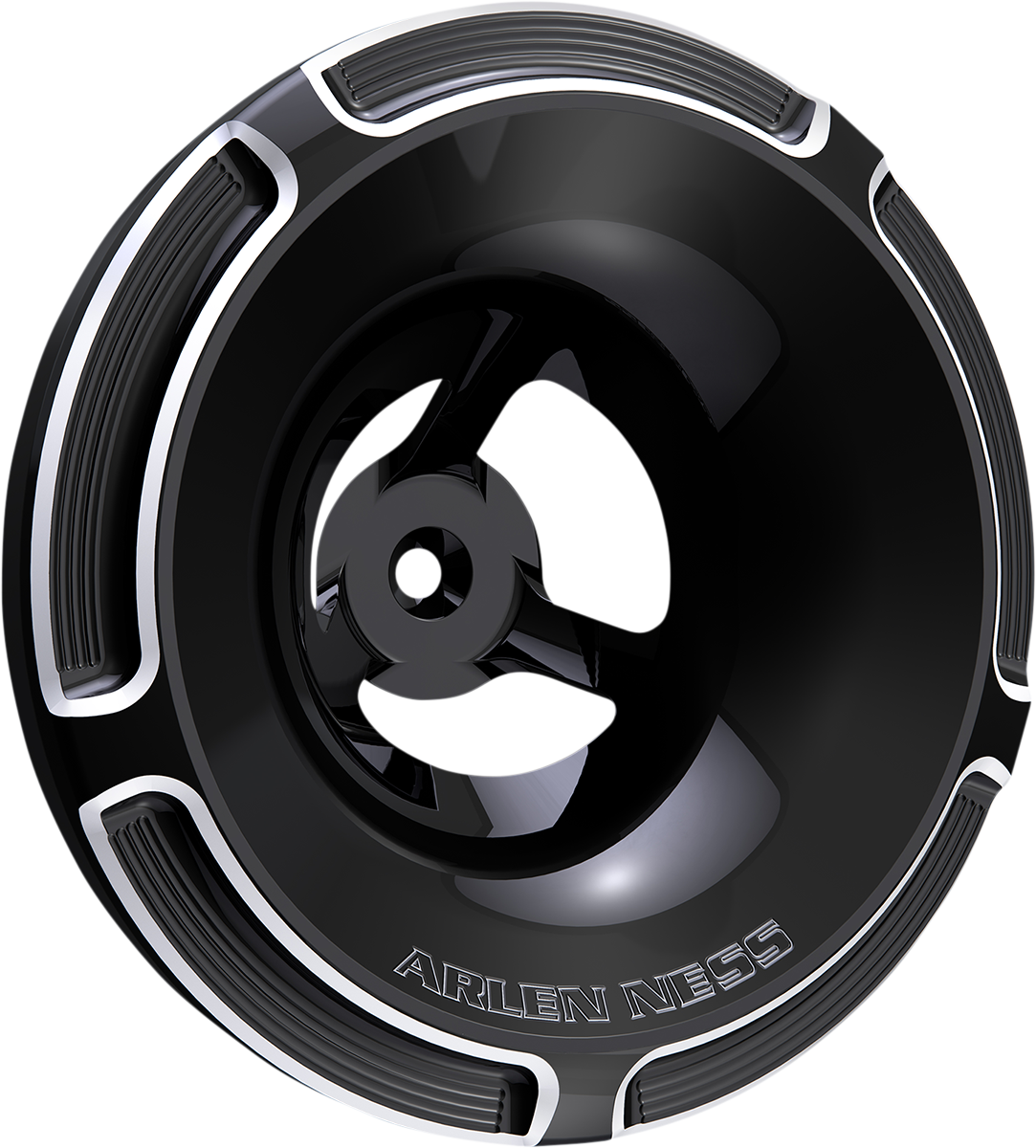 Velocity Air Cleaner Cover - Beveled - Black