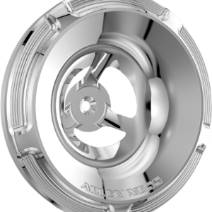 Velocity Air Cleaner Cover - Beveled - Chrome