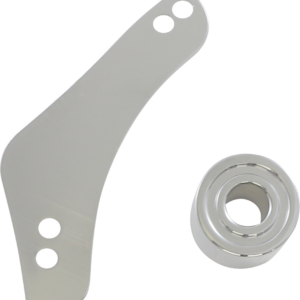 Replacement Breather Bolt Cover Plate - Inverted/Method/Clear Tear/Sidekick - Right - Chrome