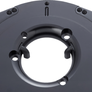 Replacement Breather Bolt Cover Plate - Inverted/Method/Clear Tear/Sidekick - Right - Black