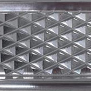 Air Cleaner Cover Insert - Diamondback - Chrome