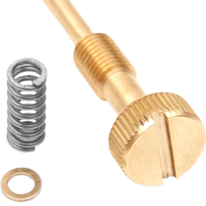 Idle Air Adjusting Screw Kit - Brass - Constant Velocity Carburetors