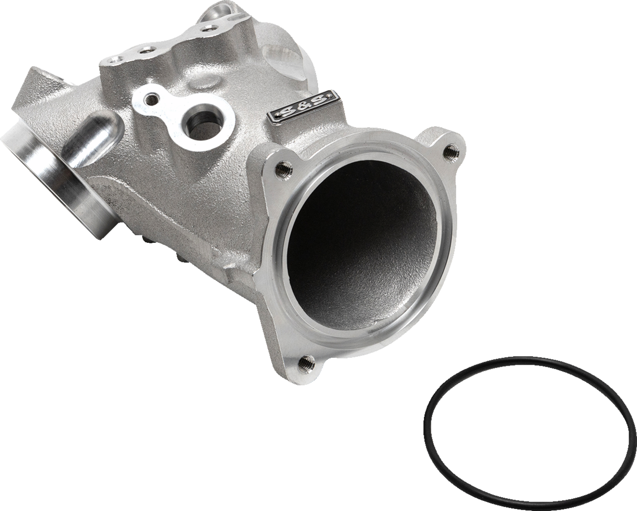 Intake Manifold - M8 - 55 mm - Silver