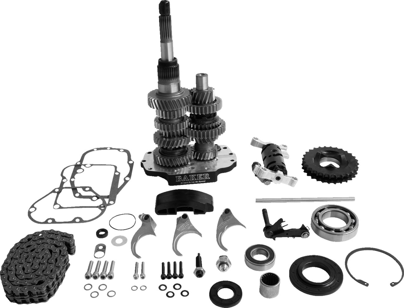 Direct Drive Gear Set - 6-Speed - Black