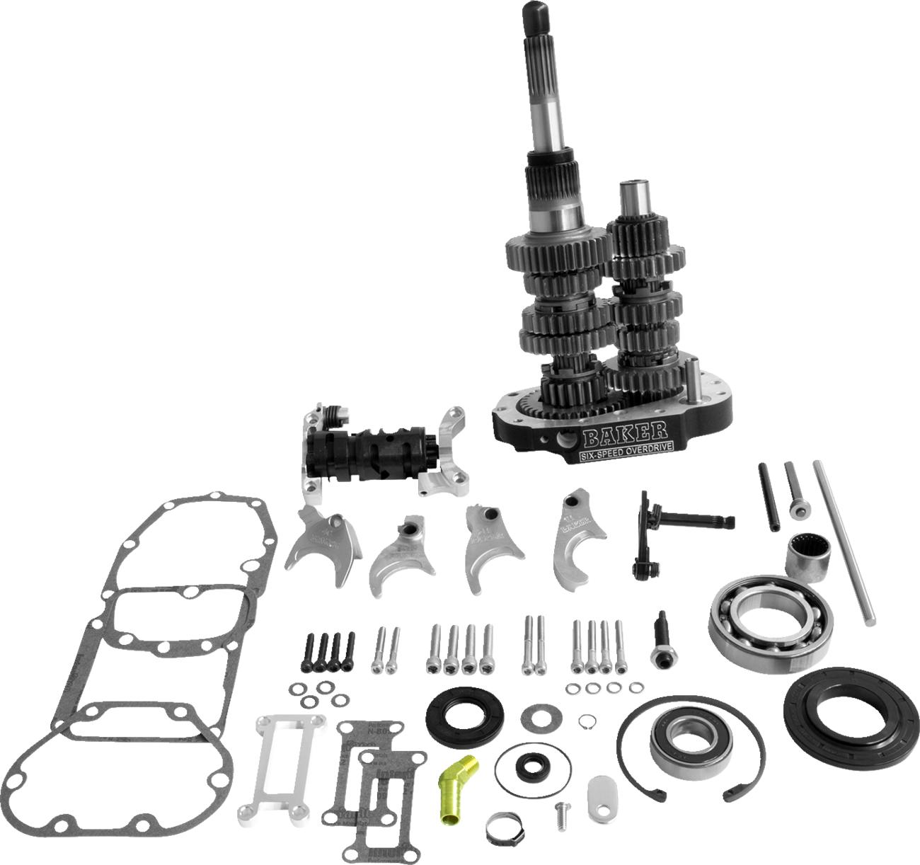6-Speed Gear Set - Black