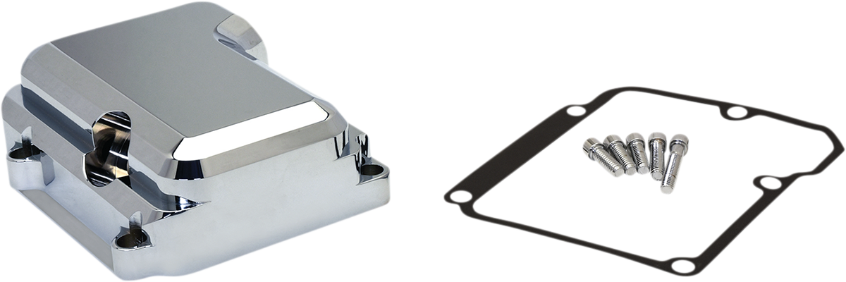 Twin Cam Transmission Top Cover - Chrome
