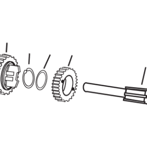 Transmission Bearing - '57-'90 XL