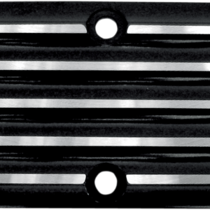 Inspection Cover - Black/Silver - Finned