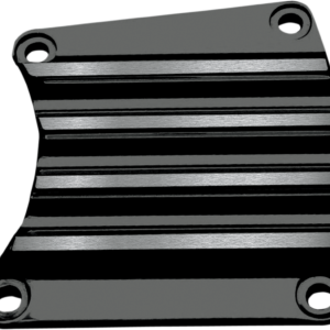 Inspection Cover - Black - Finned