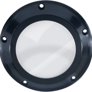 Derby Cover - Black/Clear - '07-'18 Big Twin