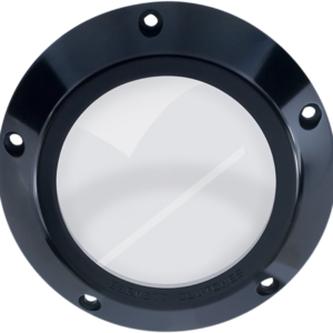 Derby Cover - Black/Clear - '99-'06 Big Twin