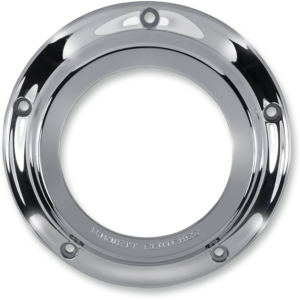 Derby Cover - Chrome/Clear - '15-'23 Touring - For Narrow Primary