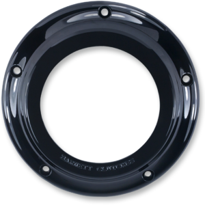 Derby Cover - Black/Clear - '15-'23 Touring - For Narrow Primary