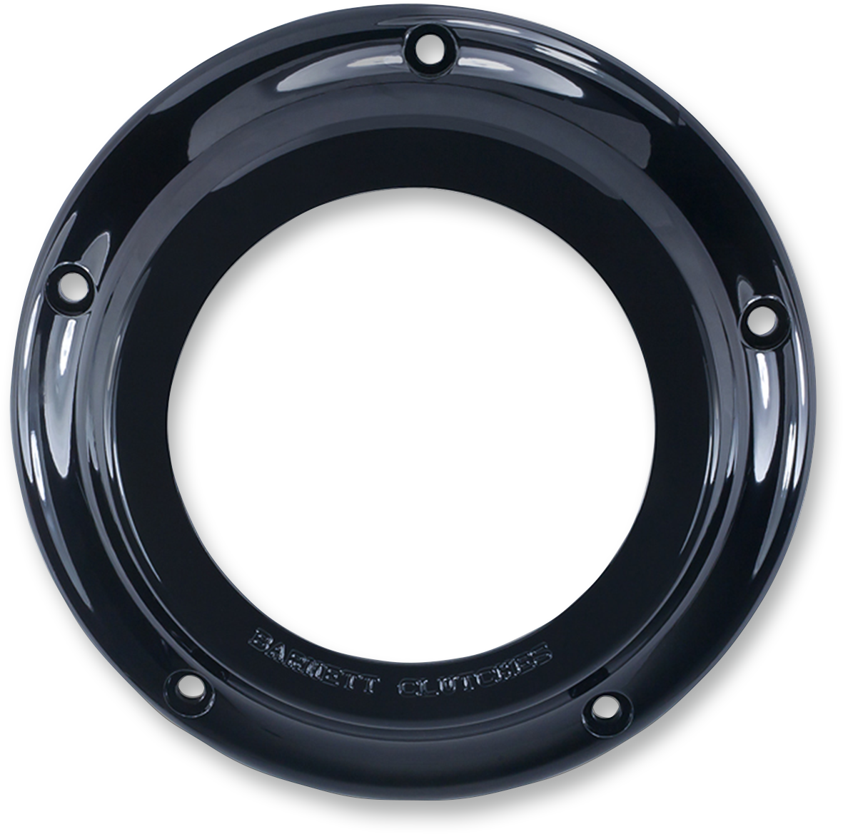 Derby Cover - Black/Clear - '15-'23 Touring - For Narrow Primary
