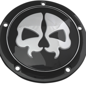 Split Skull Derby Cover - Black - 5-Hole