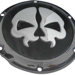 Split Skull Derby Cover - Black