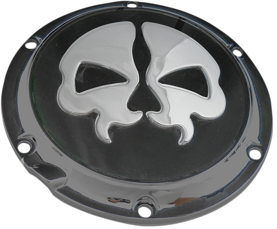 Split Skull Derby Cover - Black