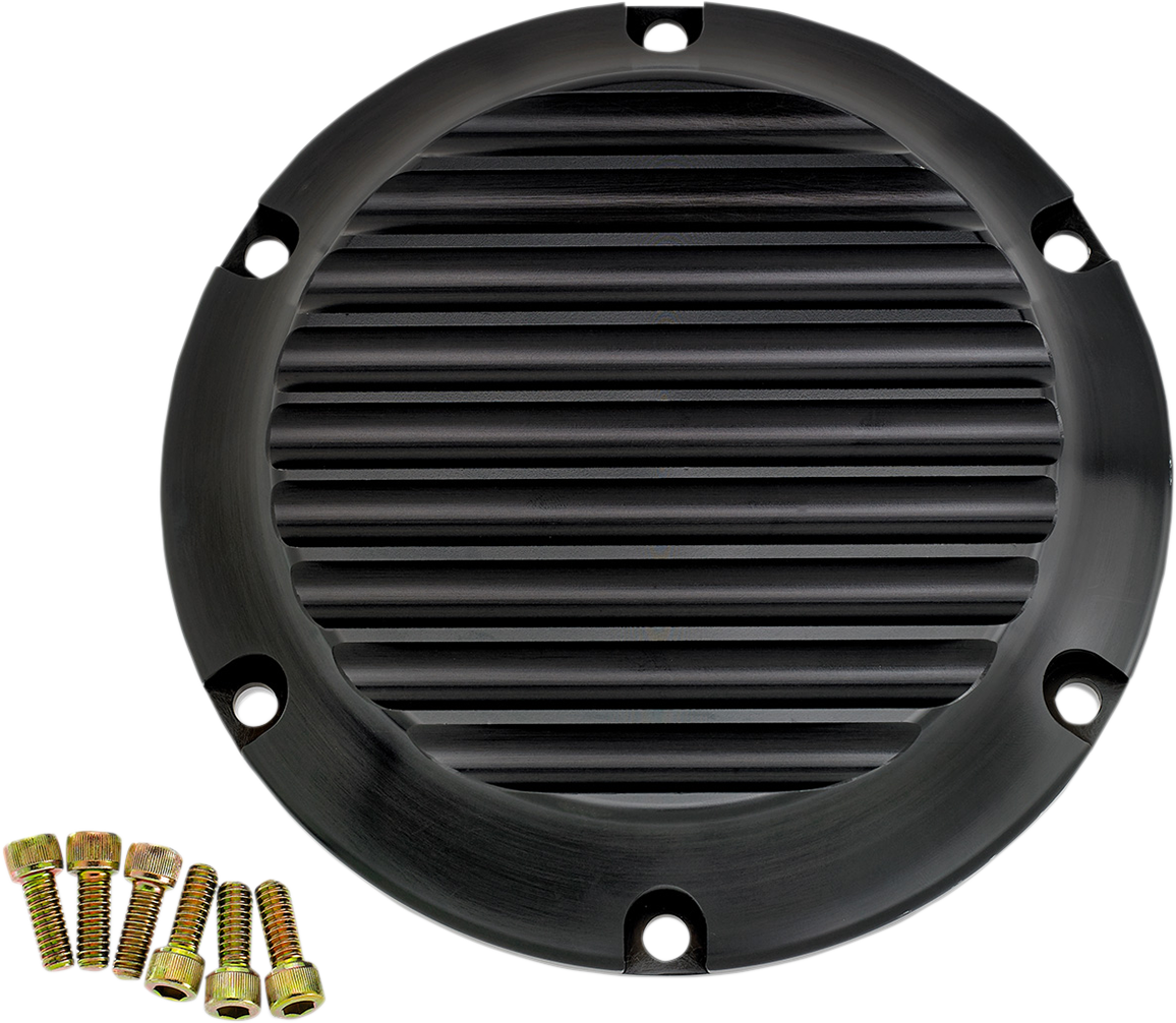 Derby Cover - Black - Finned - XL