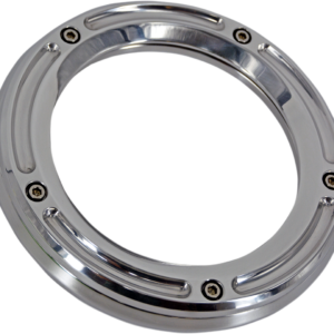 Assault Derby Cover - Chrome - Touring/Trike