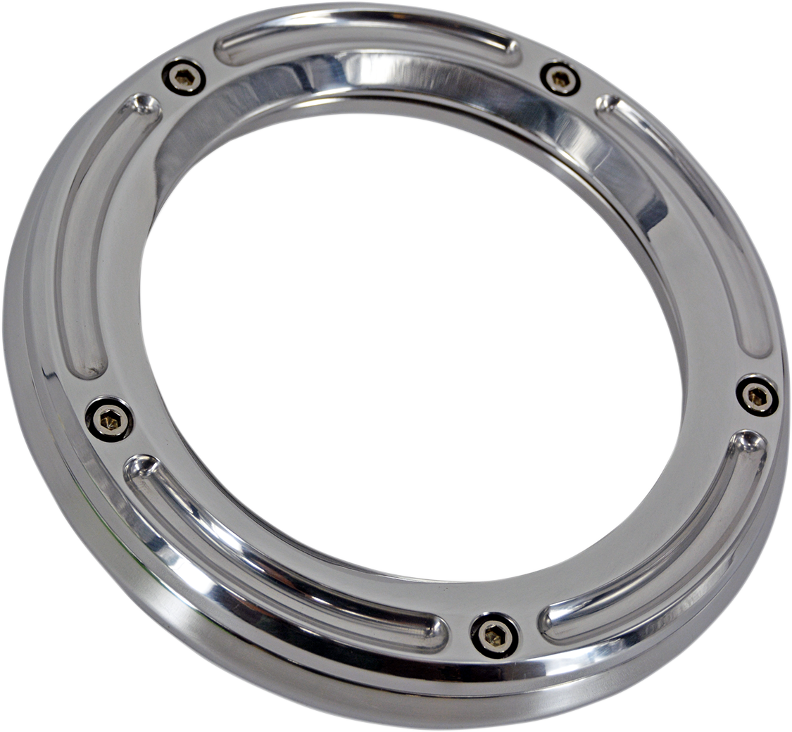 Assault Derby Cover - Chrome - Touring/Trike
