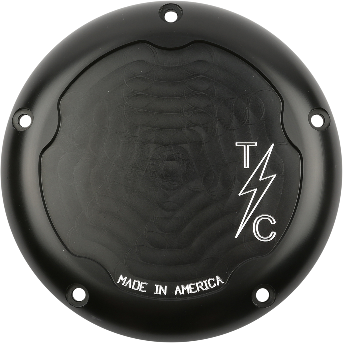 M8 - Derby Cover Dished - Black