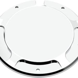 County Line Derby Cover Derby Cover - M8 - Softail - Chrome