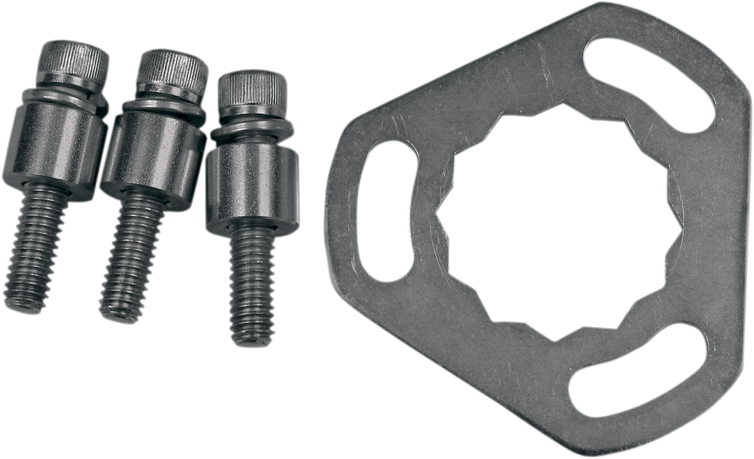 Front Pulley Locking Plate