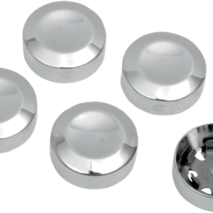 Rear Pulley Bolt Cover - Chrome