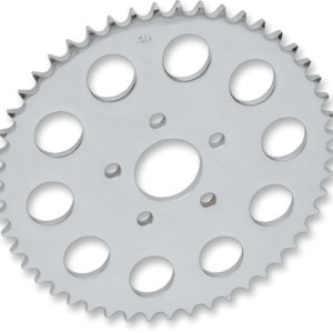 Rear Sprocket - Flat - Chrome - 49 Tooth - Big Twin
