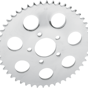 Rear Sprocket - Dished - Chrome - 46 Tooth - Big Twin