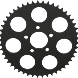 Rear Sprocket - Flat - Gloss Black - 49 Tooth - Big Twin